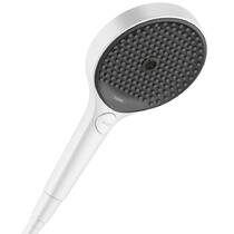 Ручний душ Hansgrohe Rainfinity 130 3jet EcoSmart 26865700 білий матовий, фото №1