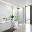 Змішувач прихованого монтажу для ванни/душа Hansgrohe Metropol 32546990 золото, фото 3