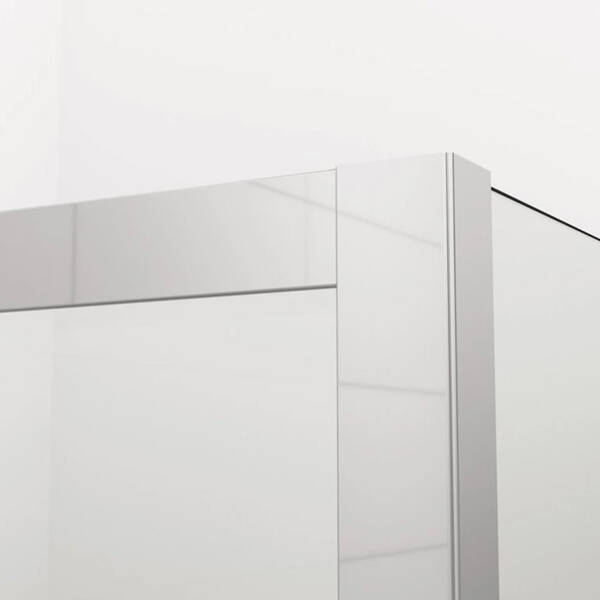 Шторка для ванни San Swiss Swing-Line SLB13G1205007 120х150 см профіль хром/прозоре скло ліва, фото 4