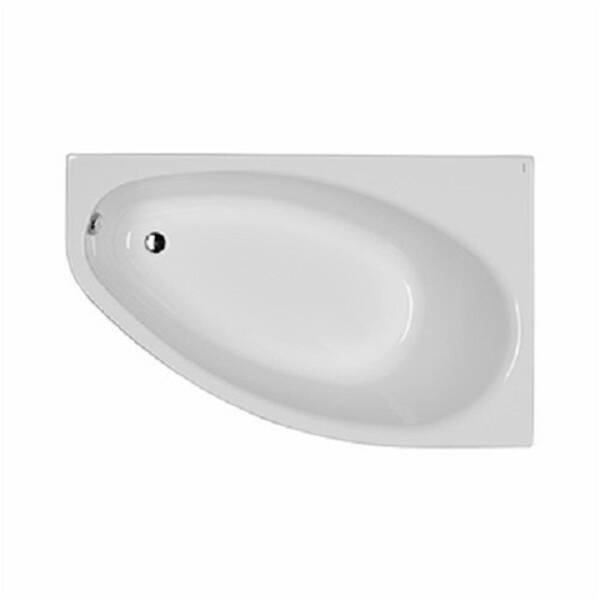 Ванна акрилова KOLO Elipso XWA0660000 асиметрична права 160x100 см з ніжками, фото 1