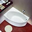 Ванна акрилова KOLO Elipso XWA0660000 асиметрична права 160x100 см з ніжками, фото 3