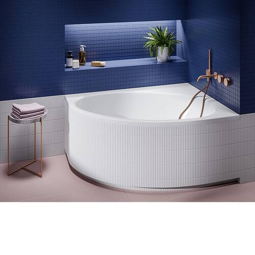 Ванна акрилова KOLO Elipso XWA0660000 асиметрична права 160x100 см з ніжками, фото 4
