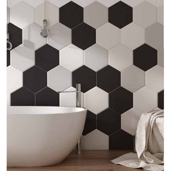 Керамогранит Almera Ceramica (Spain) Versalles Grey Hex 19,8х22,8 см, фото 3