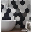 Керамограніт Almera Ceramica (Spain) Versalles Marengo Hex 19,8х22,8 см, фото 2