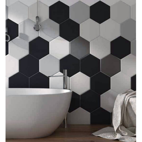 Керамограніт Almera Ceramica (Spain) Versalles Marengo Hex 19,8х22,8 см, фото 2