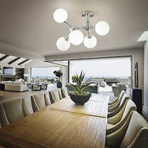 Люстра Ideal Lux 073712 Nodi Bianco PL5, фото №1