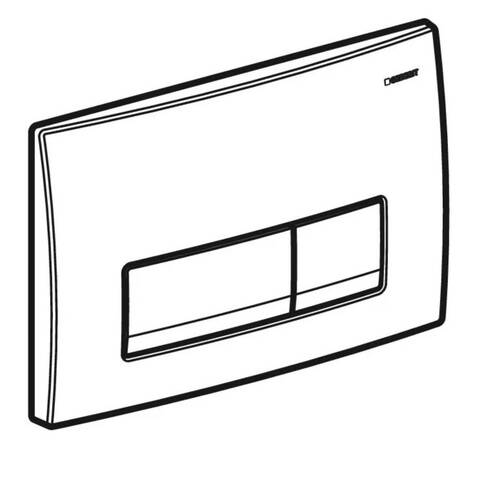 Клавиша смыва Geberit Delta50 115.119.DW.1 черный, фото 3