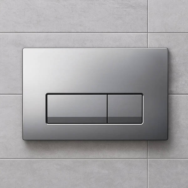 Клавиша смыва Geberit Delta50 115.119.46.1 матовый хром, фото 1