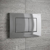 Клавіша змиву Geberit Delta20 square 115.137.21.1 хром, фото №1