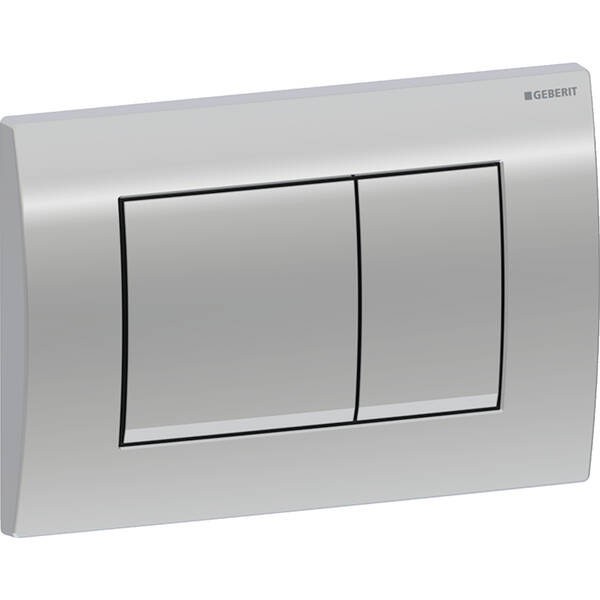 Клавіша змиву Geberit Delta20 square 115.137.21.1 хром, фото 3