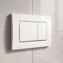 Клавіша змиву Geberit Delta20 square 115.137.11.1 альпійський білий, фото №1