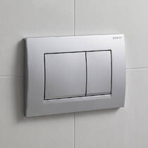 Клавіша змиву Geberit Delta20 square 115.137.46.1 матовий хром
