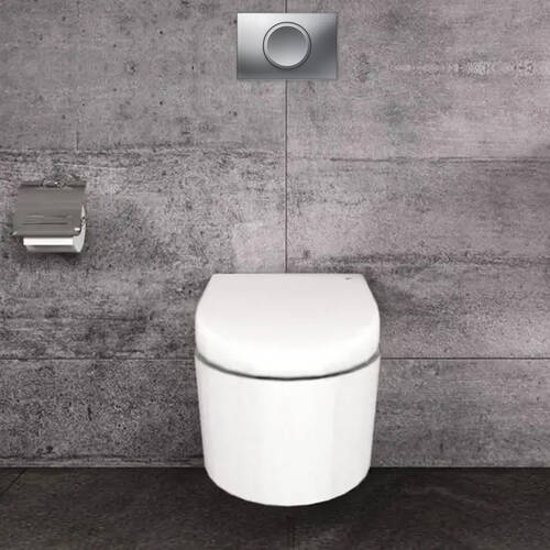 Клавиша смыва Geberit Delta15 115.109.46.1 матовый хром, фото 5