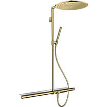 Душевая система Axor ShowerSolutions 27984990 с термостатом, золото полированный, фото №1