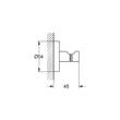 Гачок одинарний Grohe Essentials 40364GL1 золото, фото 2