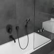 Змішувач прихованого монтажу для ванни/душу Hansgrohe Vernis Shape 71458670 чорний матовий, фото 3
