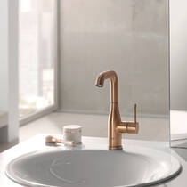 Змішувач для раковини Grohe Essence 32628DL1 L-Size, теплий захід сонця (рожеве золото), фото №3