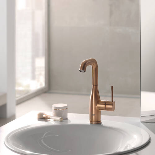 Смеситель для раковины Grohe Essence 32628DL1 L-Size, теплый закат (розовое золото), фото 3