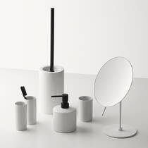 Дозатор для рідкого мила Decor Walther Porzellan DW 520 0844153 білий/чорний матовий, фото №2