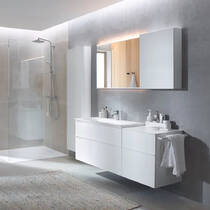 Тумба для раковины Geberit iCon 502.305.01.1 подвесная 90 см белый, фото №6