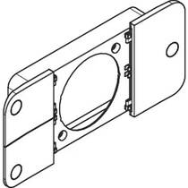 Накладка Hansgrohe 92613000 для змішувача термостатичного, хром, фото №1