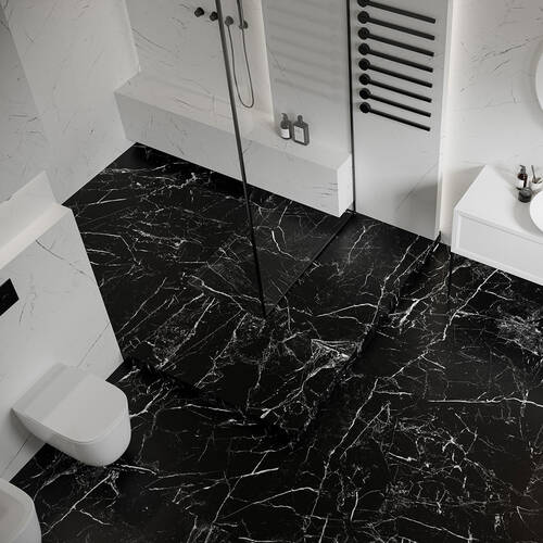 Керамограніт Cerrad Gres Marmo Morocco Black Rect 59,7x119,7 см, фото 3