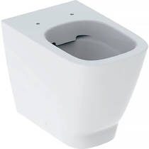 Унітаз підлоговий Geberit Smyle Square 500.840.00.1 безобідковий, фото №1