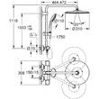 Душевая система Grohe Euphoria XXL System 310 26075001 с термостатом, фото 3