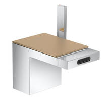 Накладка для змішувача Axor MyEdition 47905140 117 мм, матова бронза, фото №4