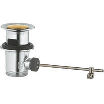 Донний клапан Grohe 28910IG0 Click-Clack, хром/золото, фото №1