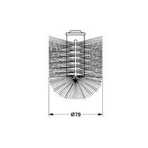 Щітка для унітаза Grohe Taron 40177000 запасна голівка, білий, фото №2