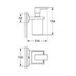 Дозатор для рідкого мила Grohe Allure Brilliant 40494000 з тримачем хром, фото 2