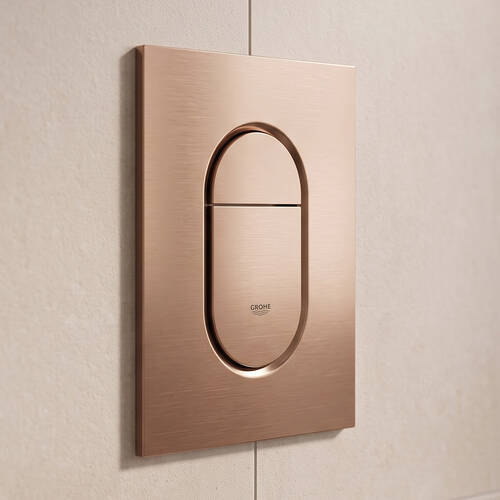 Клавіша змиву Grohe Arena Cosmopolitan 37624DL0 теплий захід сонця (брашоване рожеве золото), фото 1