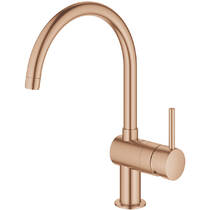 Смеситель для кухни Grohe Minta 32917DL0 теплый закат (розовое золото), фото №2