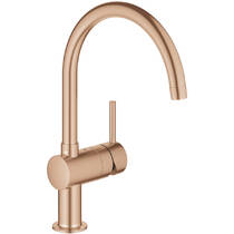 Смеситель для кухни Grohe Minta 32917DL0 теплый закат (розовое золото), фото №1