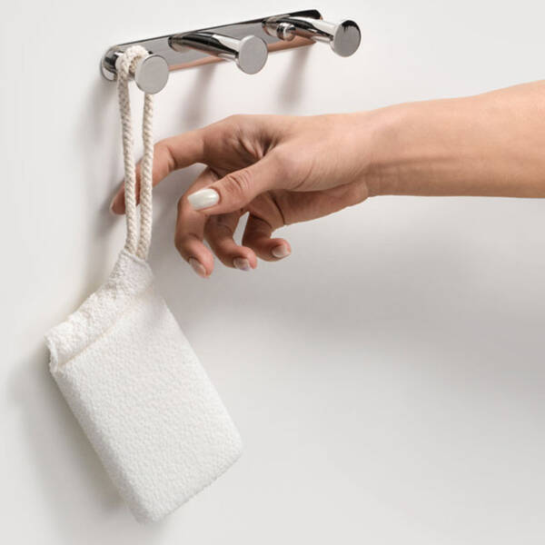 Крючок Liberta Unit steel тройной круглый, хром, фото 2