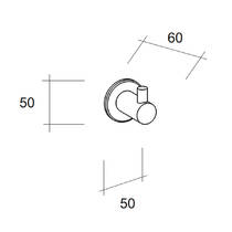 Крючок Liberta FLOW white белый, фото №3