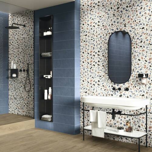 Керамограніт APE Ceramica Stay Isla Blue Mix 20x20 см, фото 3