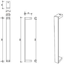 Тримач для рушників Decor Walther Contract GTH 0651300 хром, фото №2