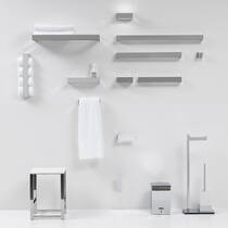 Тримач для рушників Decor Walther Brick BK HTE80 0590300 хром, фото №2