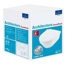 Унитаз подвесной Villeroy&Boch Omnia Architectura 4694HRR1 с крышкой 98M9C1R1 Soft-close Ceramic+, фото №3