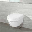Унітаз підвісний Villeroy&Boch Omnia Architectura 4694HRR1 з кришкою 98M9C1R1 Soft-close Ceramic+, фото 2