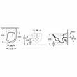Унітаз підвісний Villeroy&Boch Omnia Architectura 4694HRR1 з кришкою 98M9C1R1 Soft-close Ceramic+, фото 4