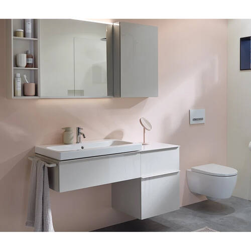 Тумба для раковини Geberit iCon 502.303.01.3 підвісна 60 см білий, фото 6