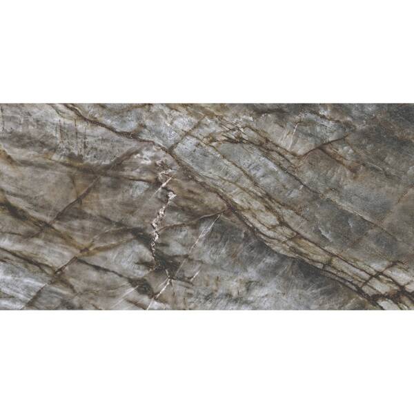 Керамограніт Cerrad Gres Brazilian Quartzite Black Rect 59,7х119,7 см, фото 1