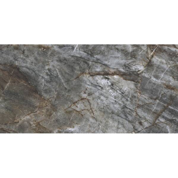 Керамограніт Cerrad Gres Brazilian Quartzite Black Rect 59,7х119,7 см, фото 3