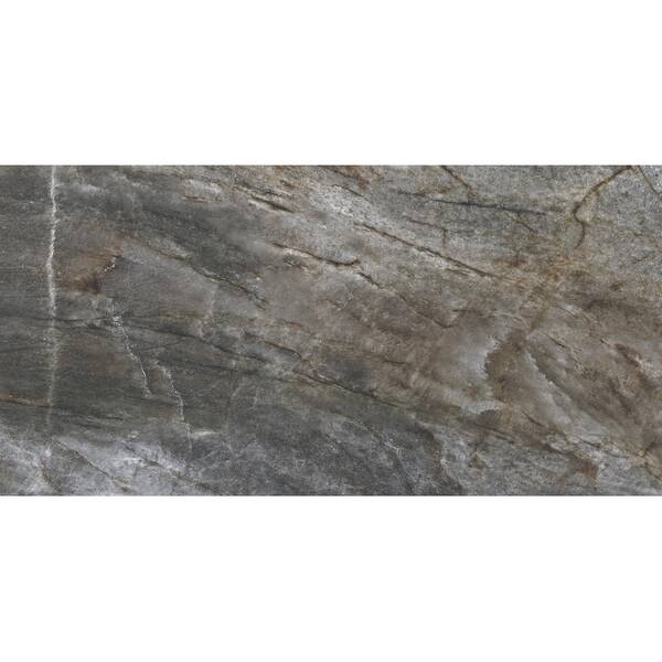 Керамограніт Cerrad Gres Brazilian Quartzite Black Rect 59,7х119,7 см, фото 5