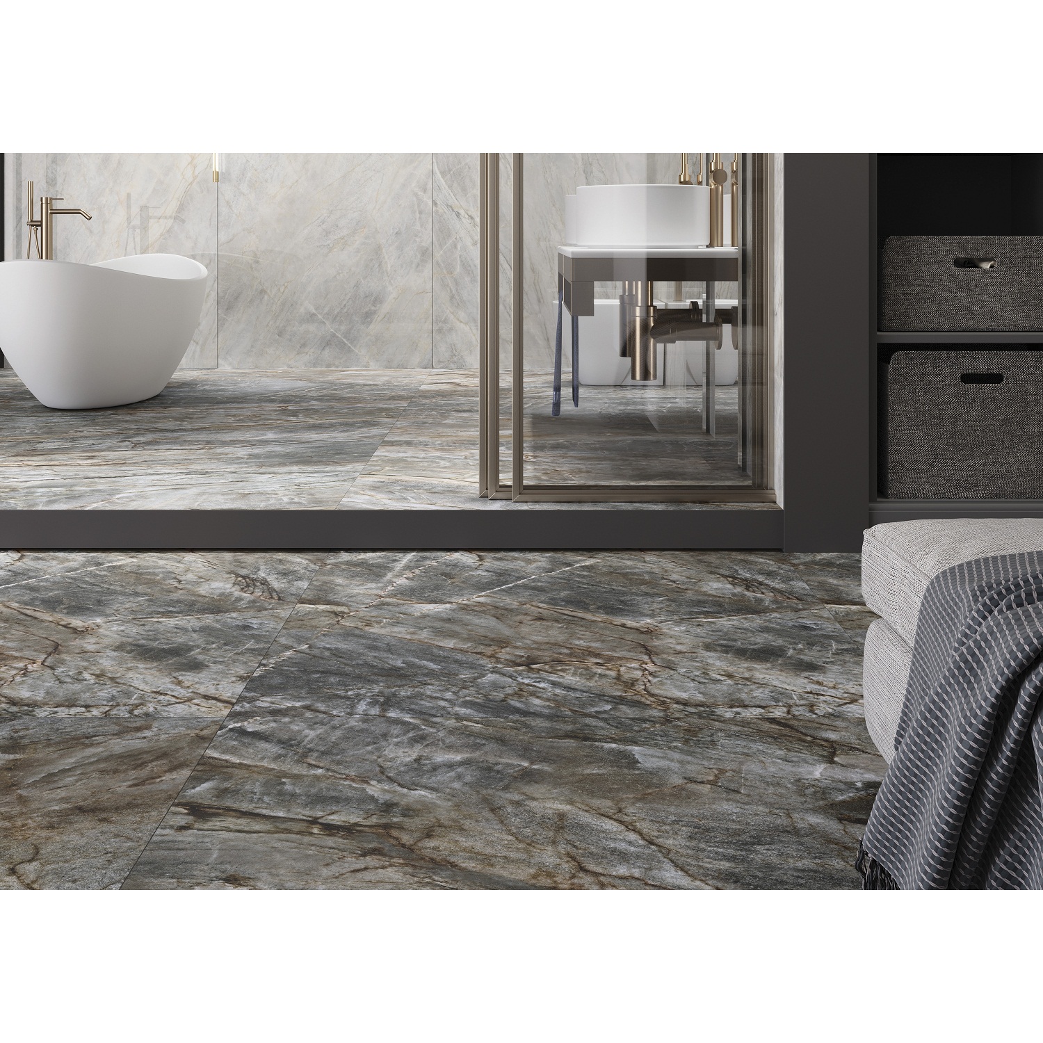 GRES BRAZILIAN QUARTZITE NATURAL RECT (1 сорт)