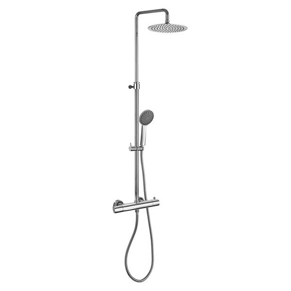 Душова система Paffoni Mini Birillo ZCOL589LIQCR з термостатом, фото 1