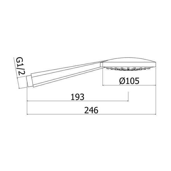 Душова система Paffoni Mini Birillo ZCOL589LIQCR з термостатом, фото 7